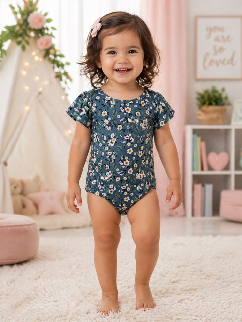 3T Floral One Piece